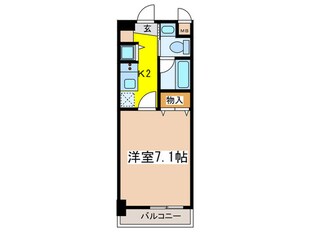 レジディア新川(316)の物件間取画像